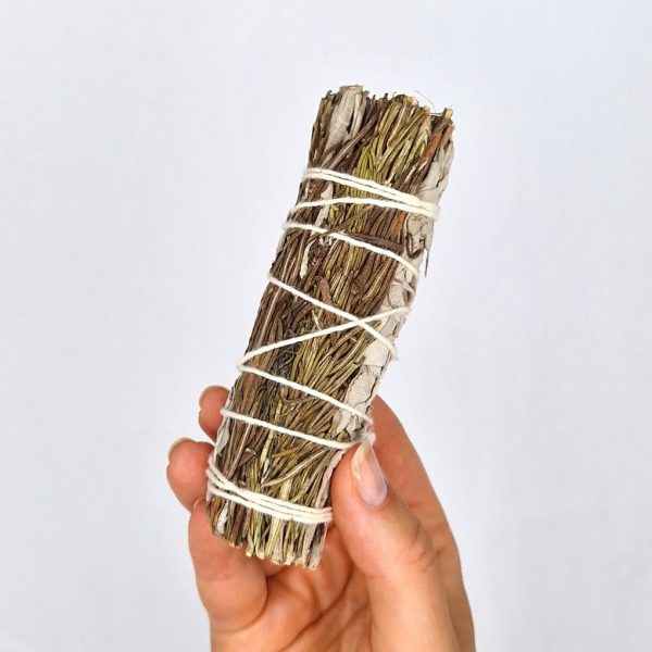 White Sage & Rosemary Smudge Stick