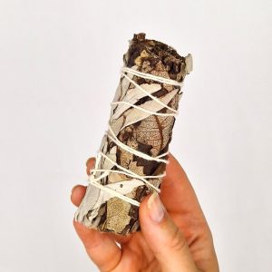 White Sage & Black Sage Smudge Stick